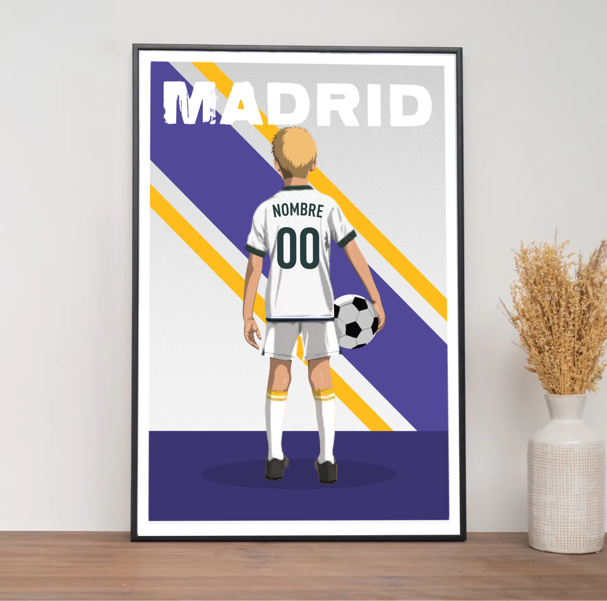 Niño Personalizado Fútbol Madrid