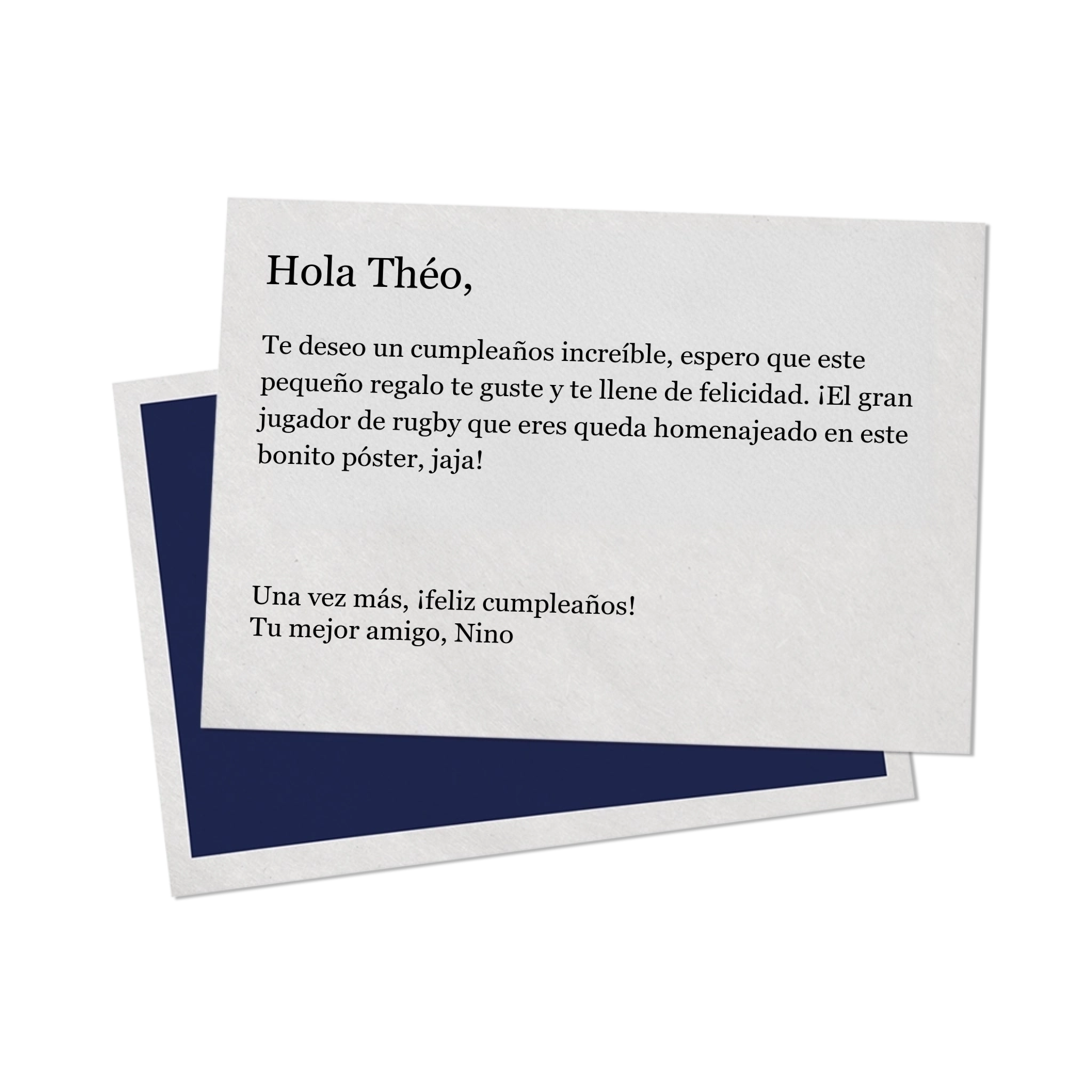Tarjeta Premium Personalizada