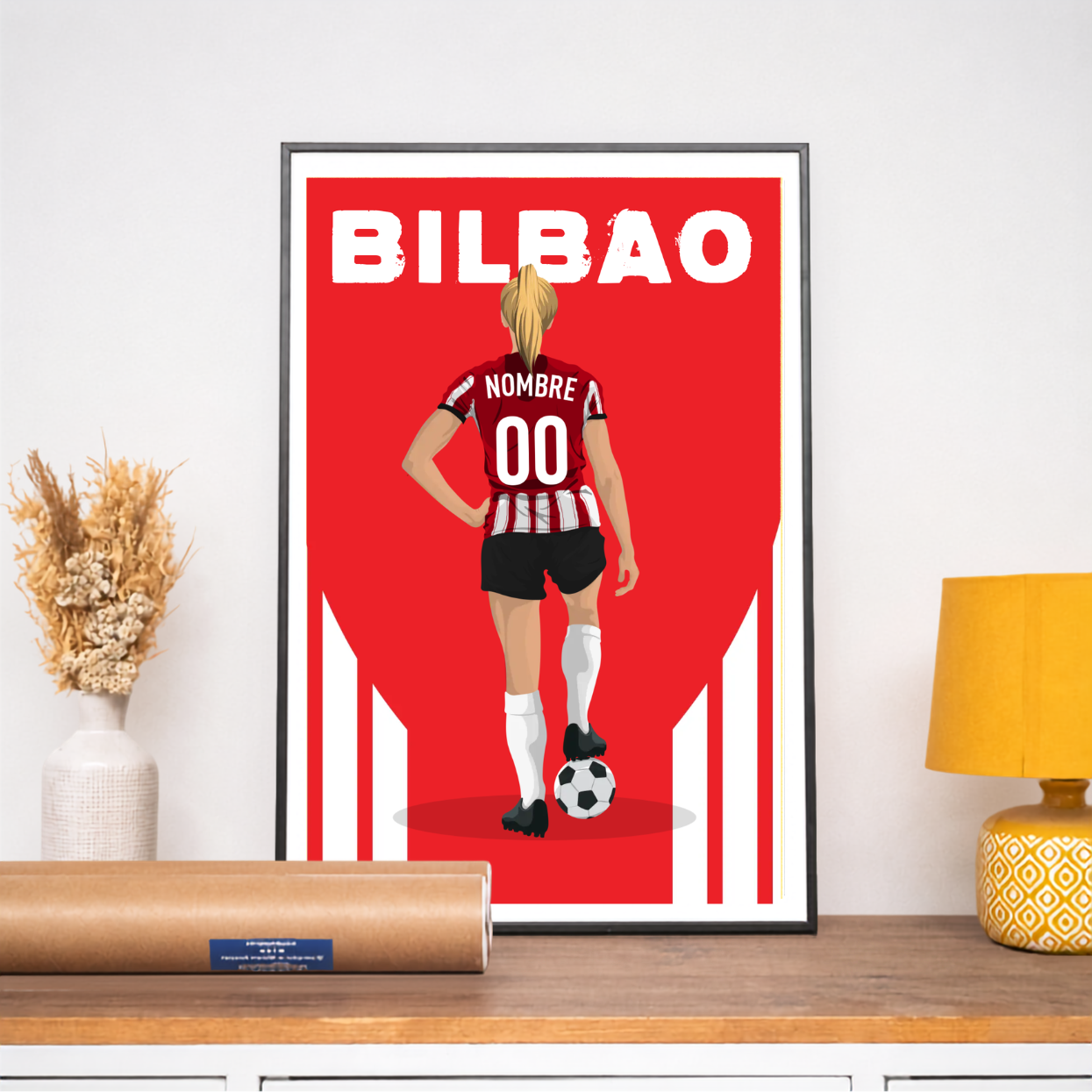 Póster de fútbol - Adulto Personalizado Bilbao