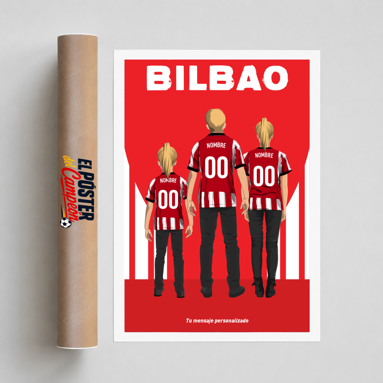 Póster Personalizado - Familia Bilbao
