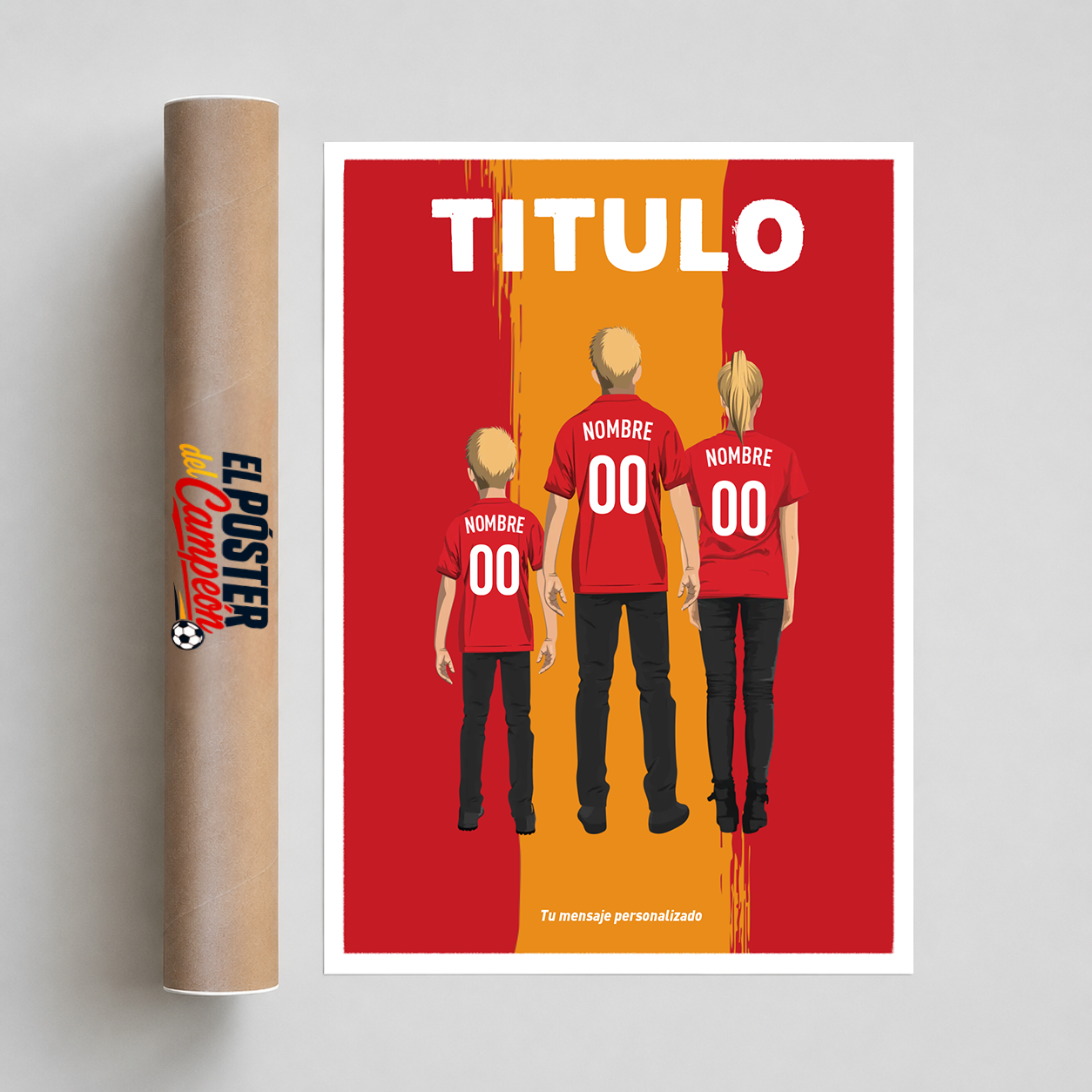 Póster Personalizado - Familia (Genérico)