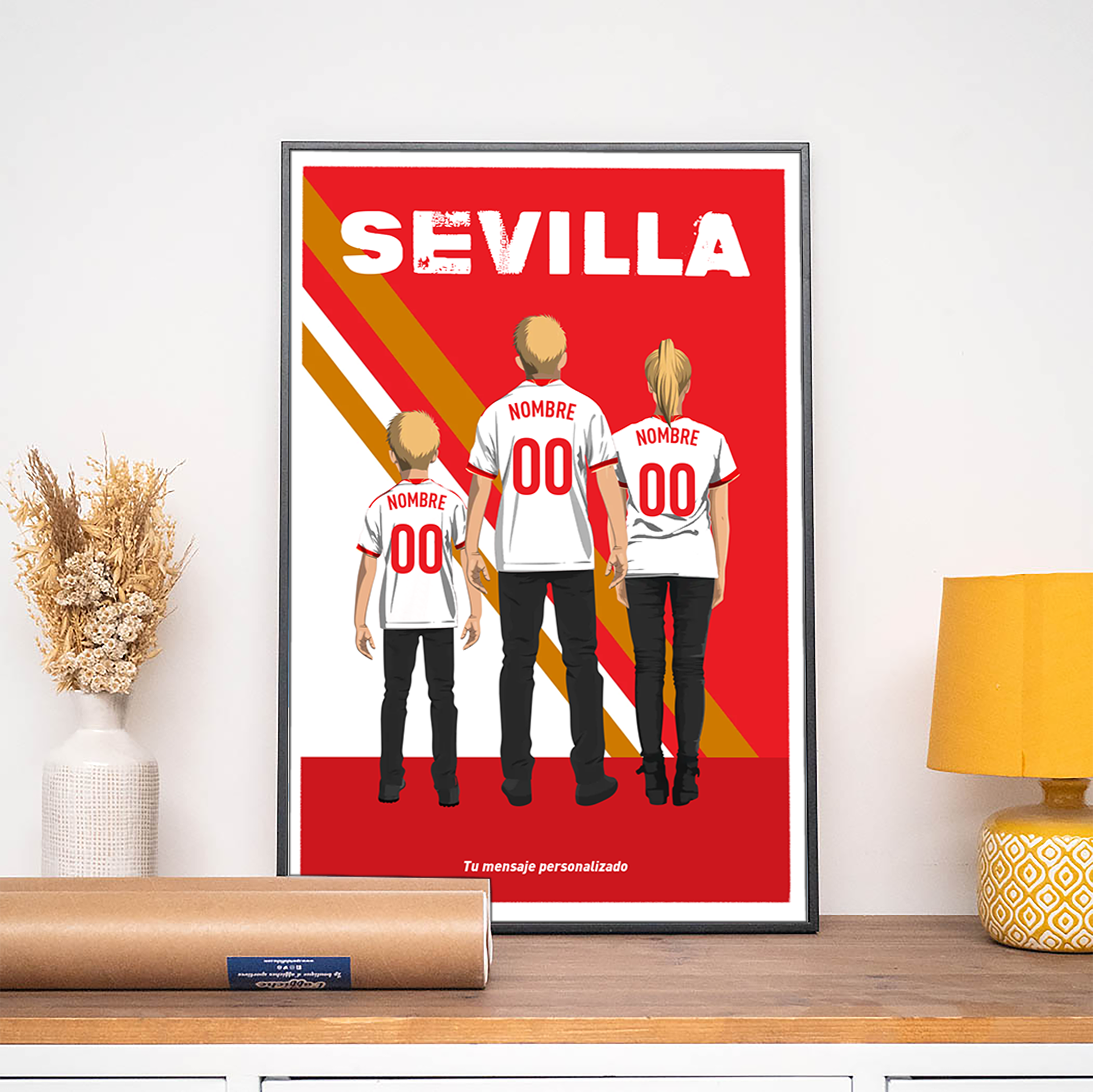 Póster Personalizado - Familia Sevilla