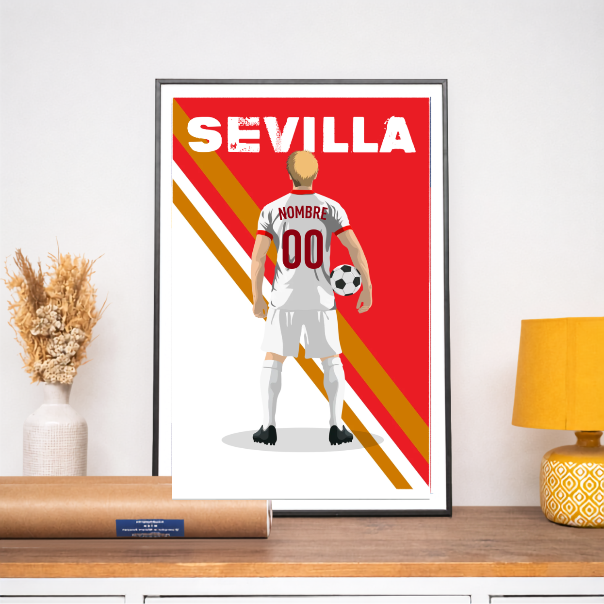 Póster de fútbol - Adulto Personalizado Sevilla