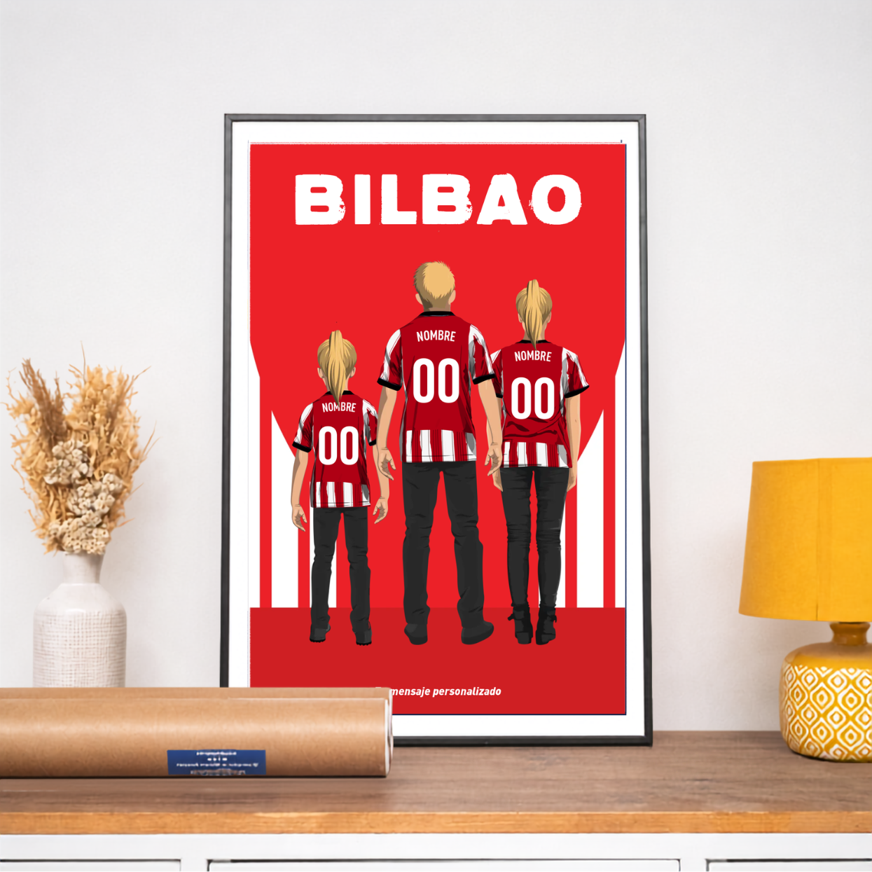 Póster Personalizado del Bilbao - Familia