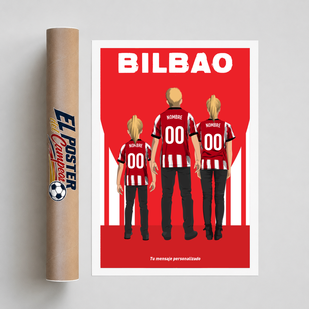 Póster Personalizado del Bilbao - Familia