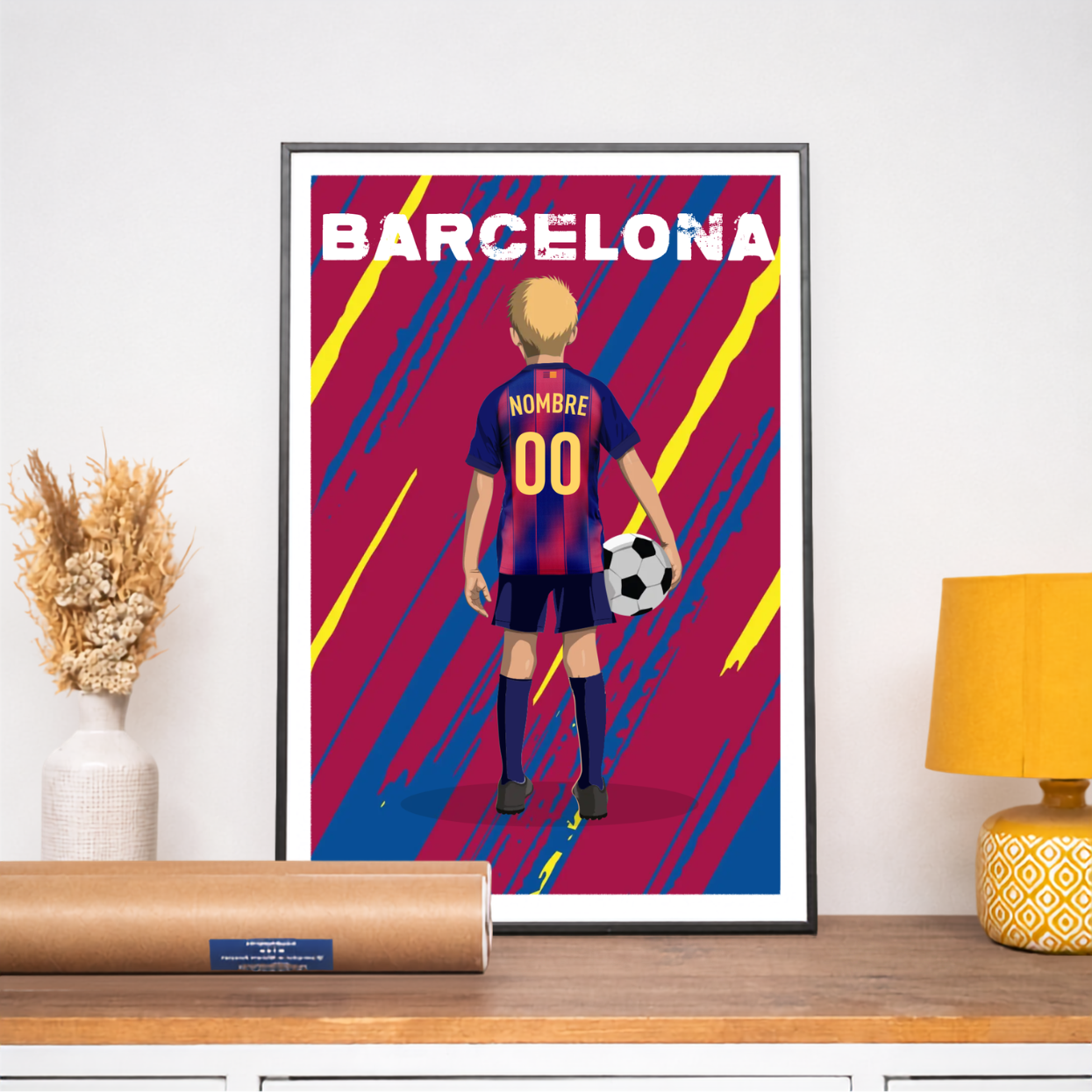 Niño Personalizado Fútbol Barcelona