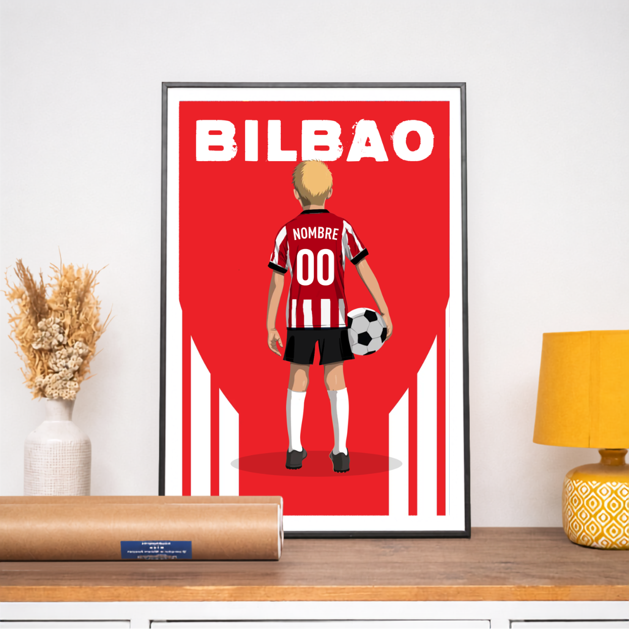 Niño Personalizado Fútbol Bilbao