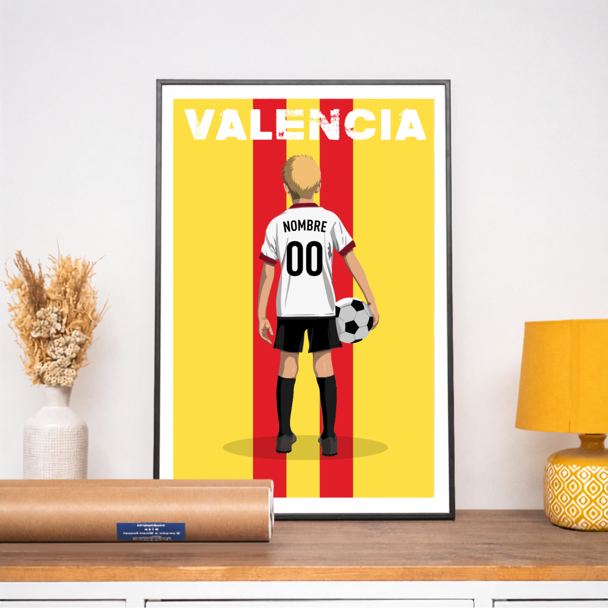 Adulto Personalizado Fútbol - Valencia